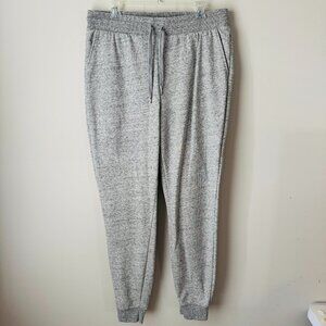 Old Navy Easy Vintage Street Gray Sweatpant Joggers Womens L Tall Long Drawstrin